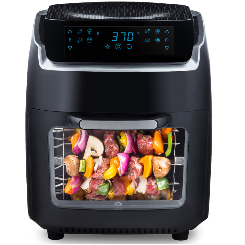 Modernhome 9.4 Liter Air Fryer Oven With Rotating Rotisserie & Reviews